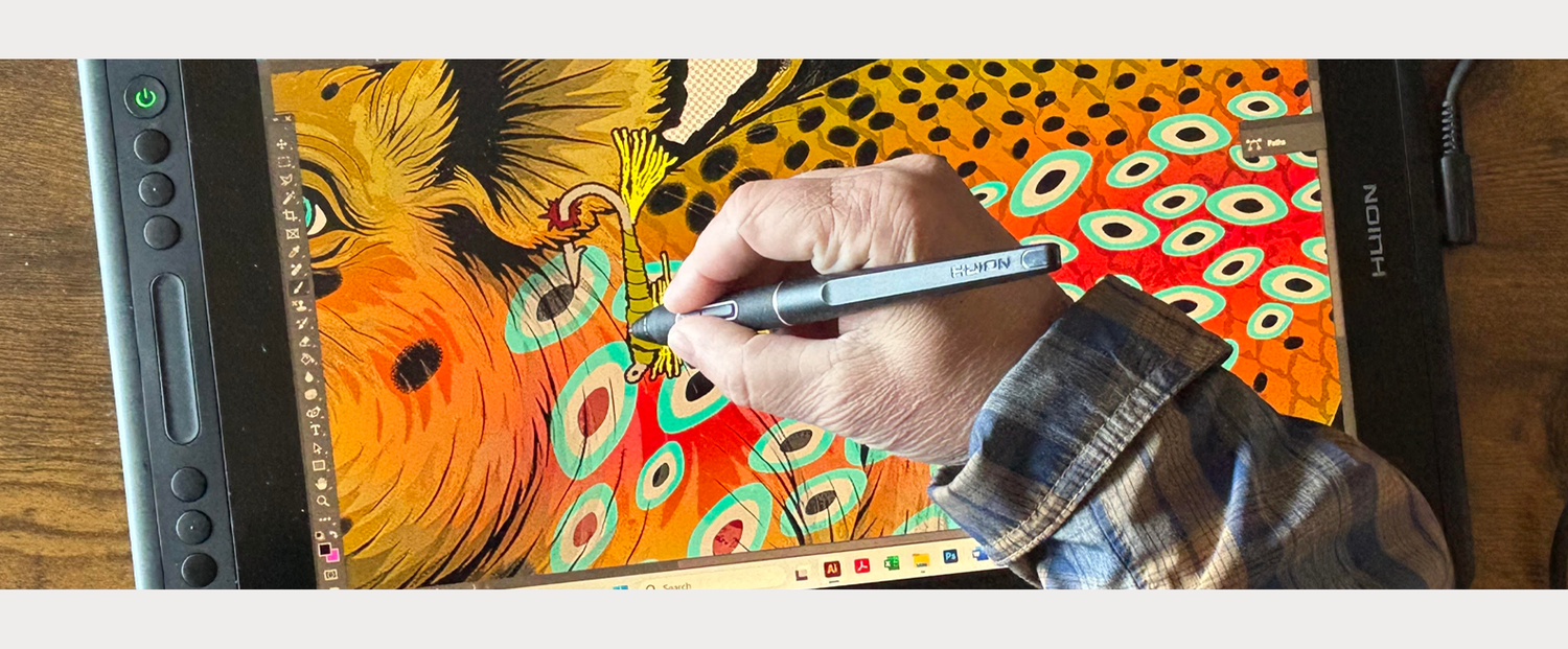 Headwater Canyon original artwork