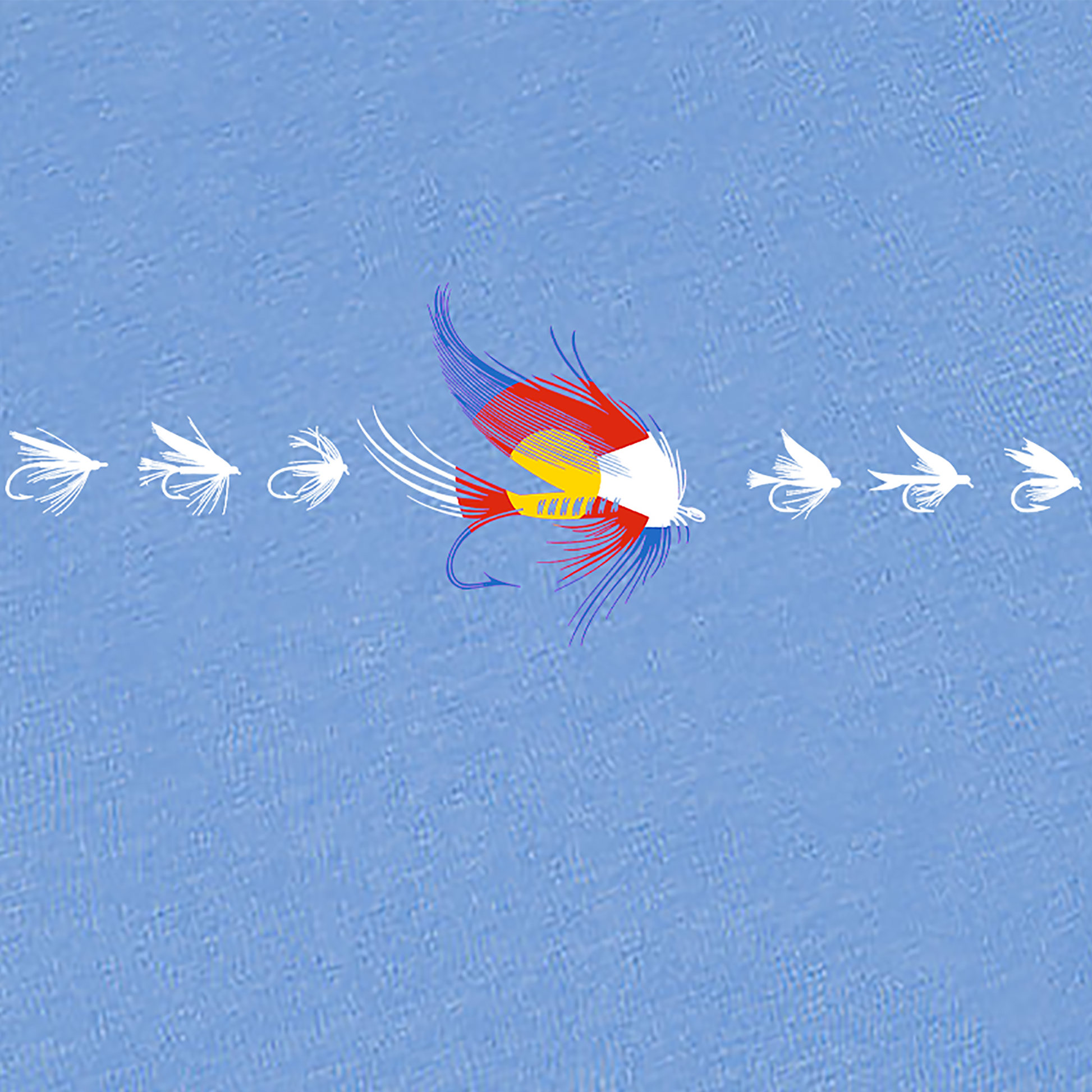 FLY CO Design by Heatwater Canyon.  Fly fishing tee shirt.